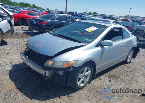 2006 Honda Civic Ex from USA, damaged, VIN 2HGFG12866H548086